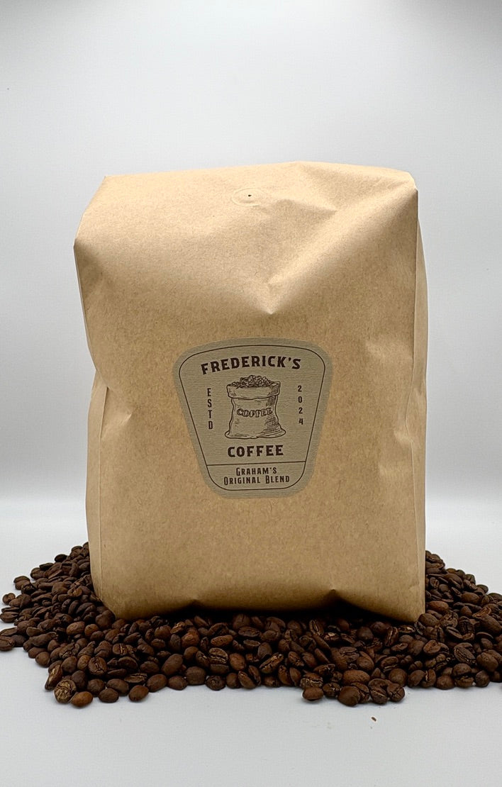 Graham's Original medium roast coffee beans 5lb bag