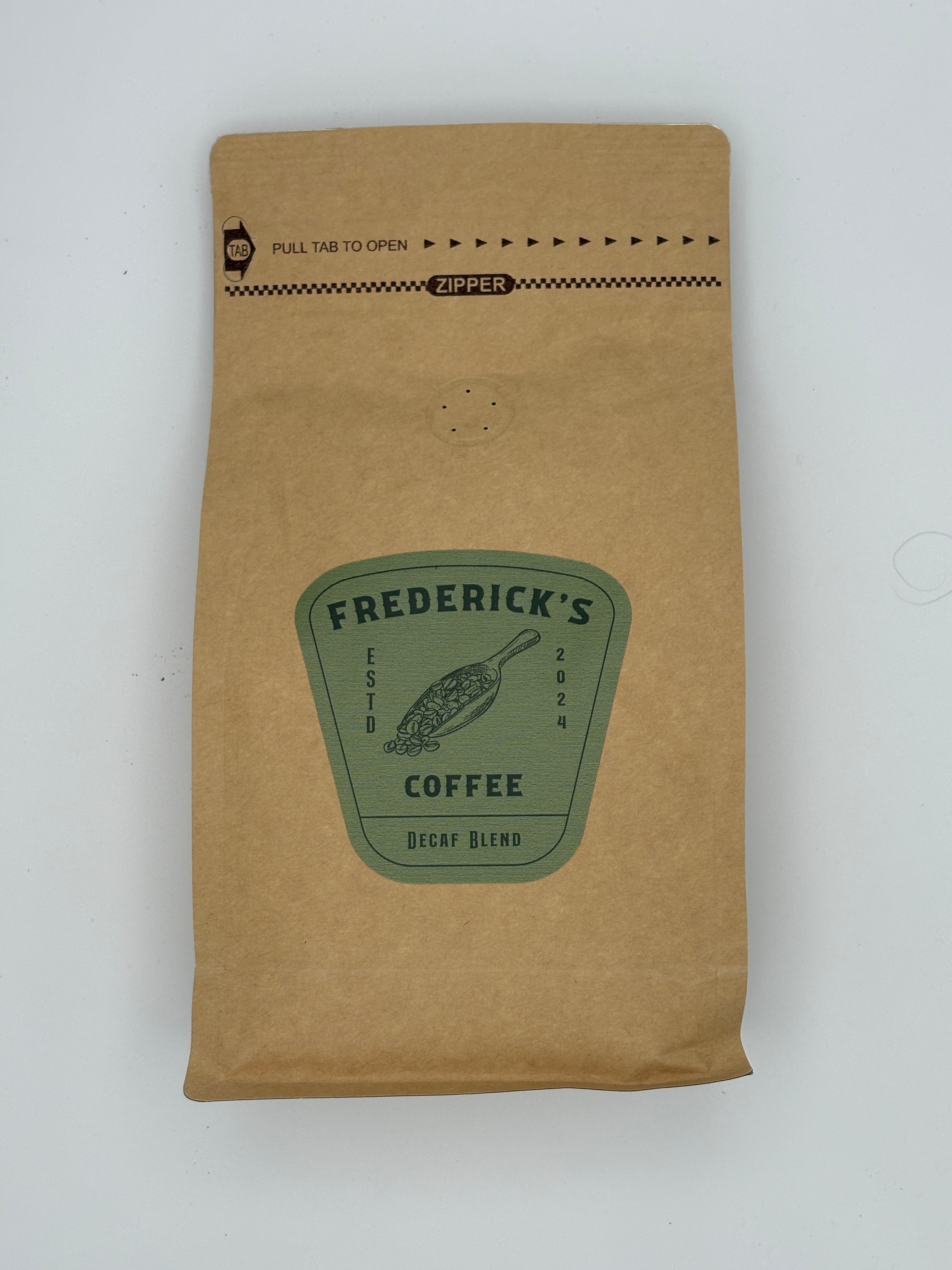 Graham's Original decaf medium roast coffee beans 12oz bag